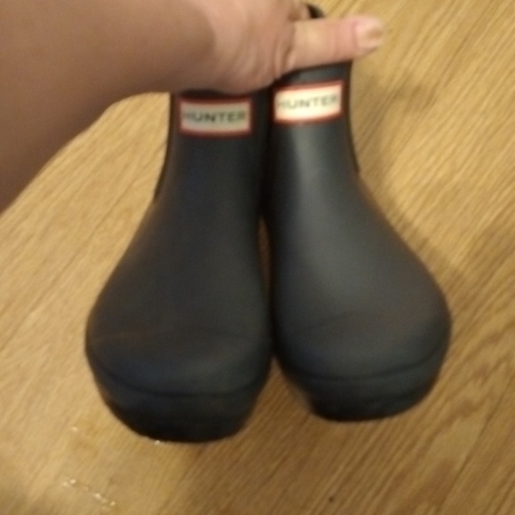 Hunter Half Chelsea Grey sz UK 5 / US 7 - Picture 2 of 5